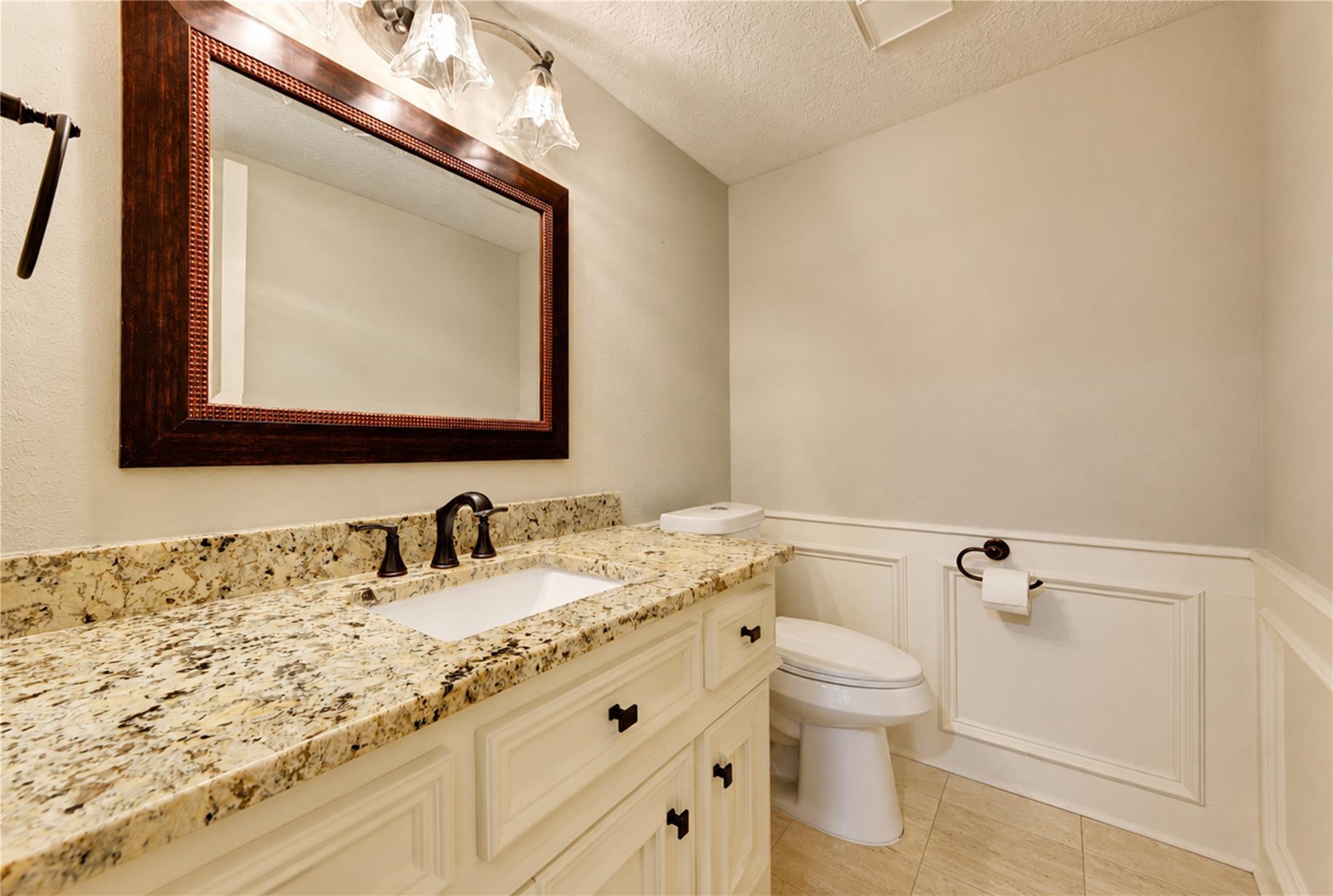 Downstairs powder room at 19822 Summerset Way