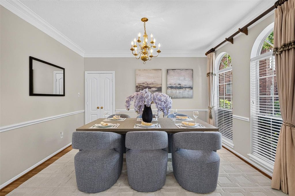 Formal dining room at 2819 Gray Moss Ct